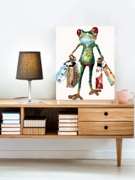 Raqamlar bo&#039;yicha rasm &quot;Jamadonlik qurbaqa&quot;