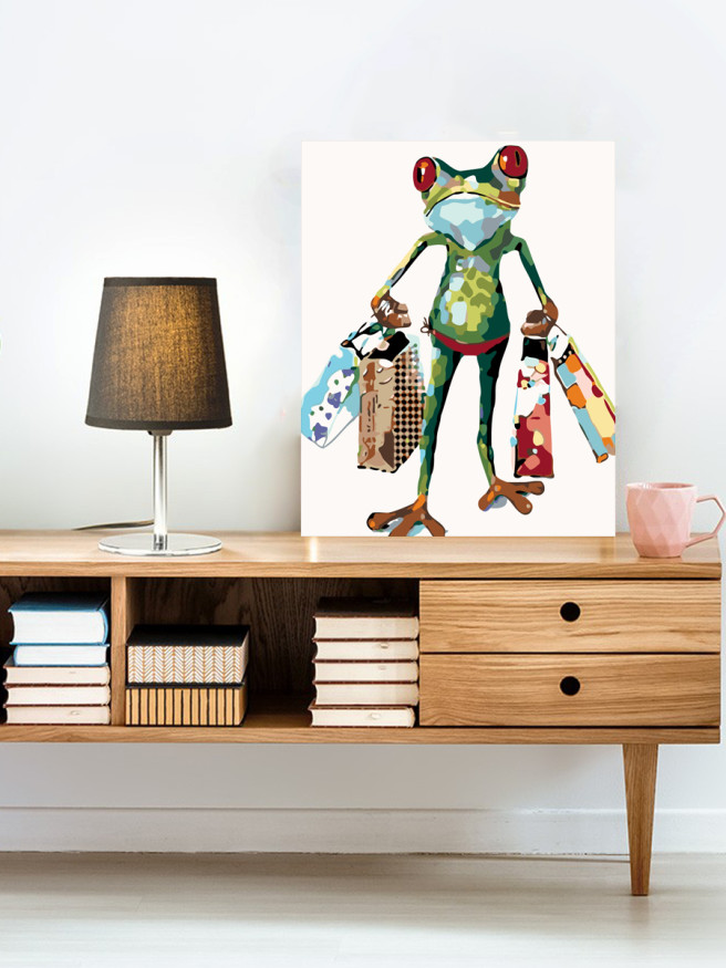 Raqamlar bo&amp;#039;yicha rasm &amp;quot;Jamadonlik qurbaqa&amp;quot;