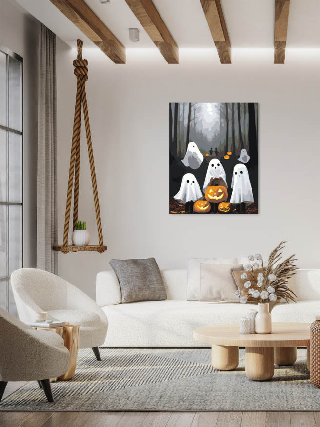 Raqamlar bo&amp;#039;yicha rasm &amp;quot;Kichkina arvohlar&amp;quot;