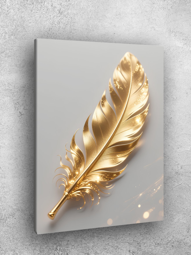 Holstga bosilgan poster &amp;quot;Yaltirab turgan oltin pat&amp;quot;