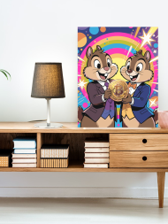 Raqamlar bo‘yicha rasm &quot;Bitkoin bilan Chip va Deyl&quot;