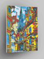 Картина по номерам &amp;quot;Городская улочка&amp;quot;