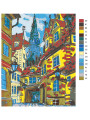 Картина по номерам &amp;quot;Городская улочка&amp;quot;