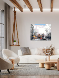 Картина по номерам &amp;quot;Улицы России&amp;quot;