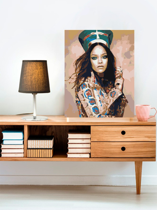 Raqamlar bo&amp;#039;yicha rasm &amp;quot;Rihanna&amp;quot;