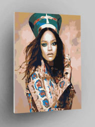 Картина по номерам &amp;quot;Рианна&amp;quot;