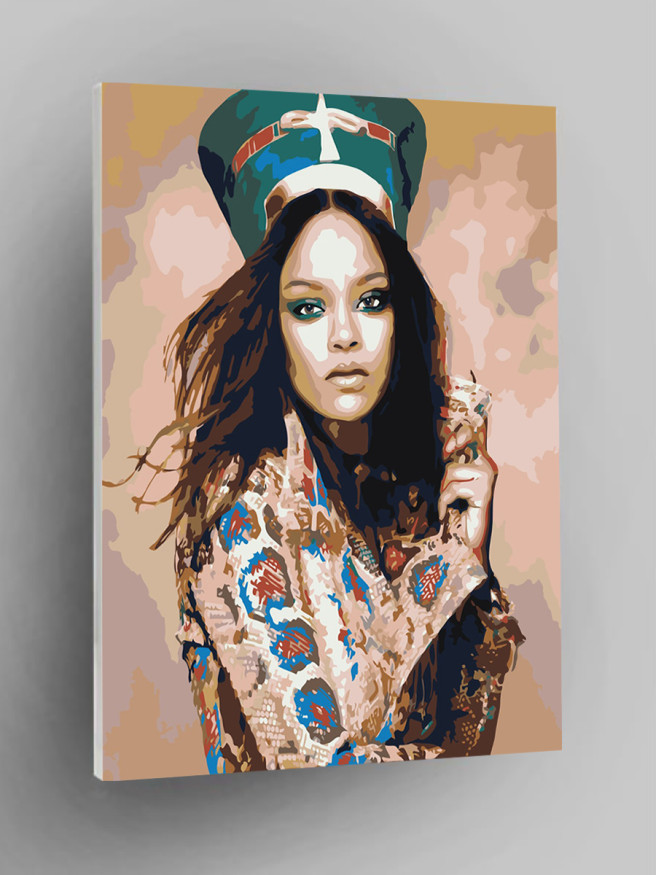 Raqamlar bo&amp;#039;yicha rasm &amp;quot;Rihanna&amp;quot;