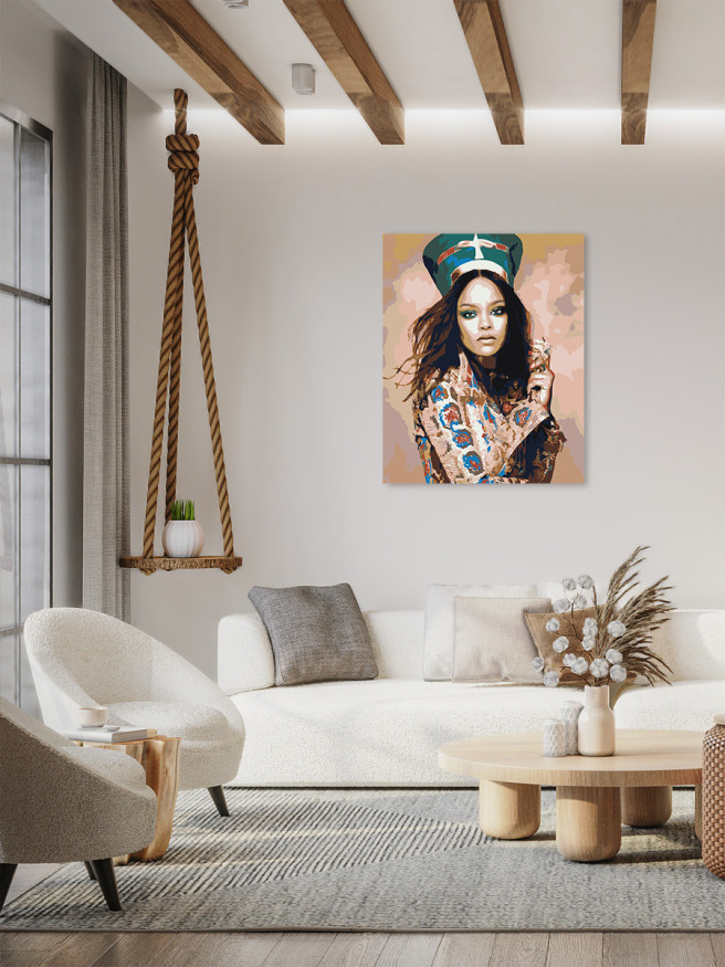 Raqamlar bo&amp;#039;yicha rasm &amp;quot;Rihanna&amp;quot;