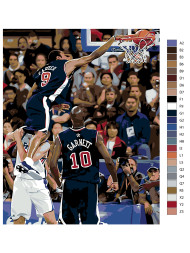 Картина по номерам &amp;quot;Баскетбол&amp;quot;