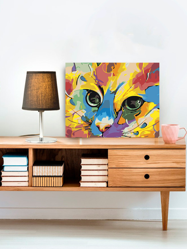 Картина по номерам &amp;quot;Милый котик&amp;quot;