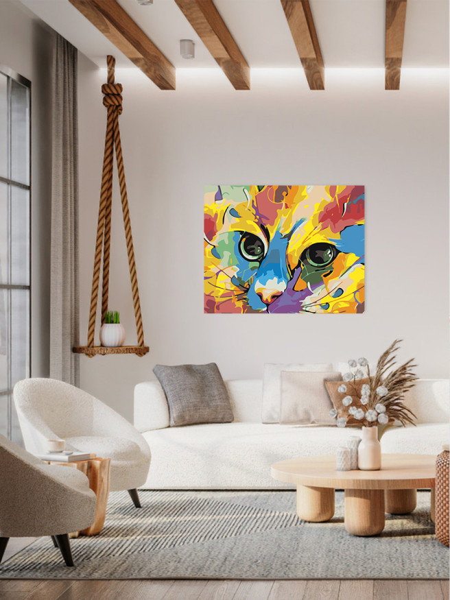 Картина по номерам &amp;quot;Милый котик&amp;quot;