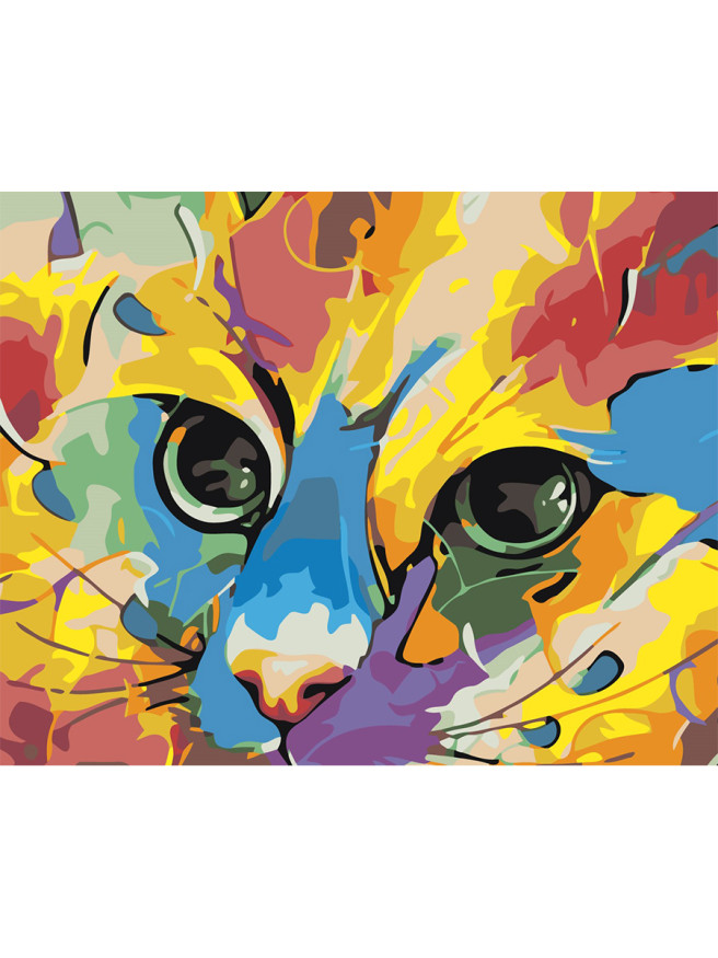 Картина по номерам &amp;quot;Милый котик&amp;quot;