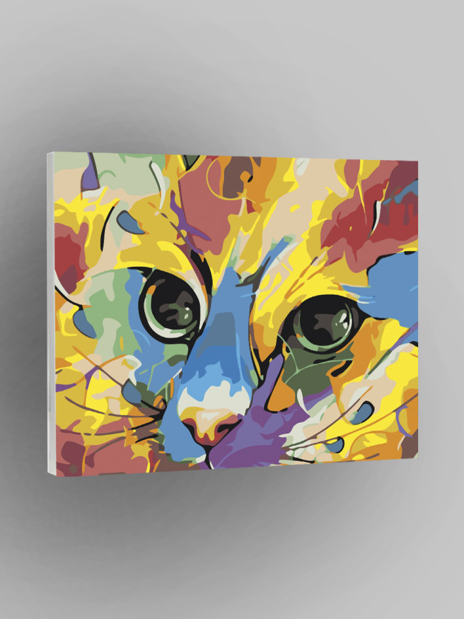 Картина по номерам &amp;quot;Милый котик&amp;quot;