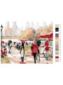 Картина по номерам &amp;quot;Люди в городе&amp;quot;