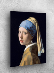 Постер на холсте "Вермеер – Девушка с жемчужной серёжкой"