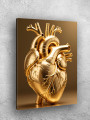 Holstga bosilgan poster &amp;quot;Oltin anatomik yurak&amp;quot;