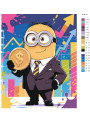 Raqamlar bo‘yicha rasm &amp;quot;Biznesmen Minion&amp;quot;
