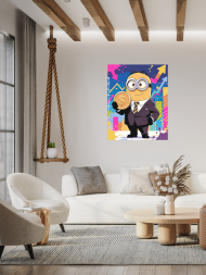 Raqamlar bo‘yicha rasm "Biznesmen Minion"