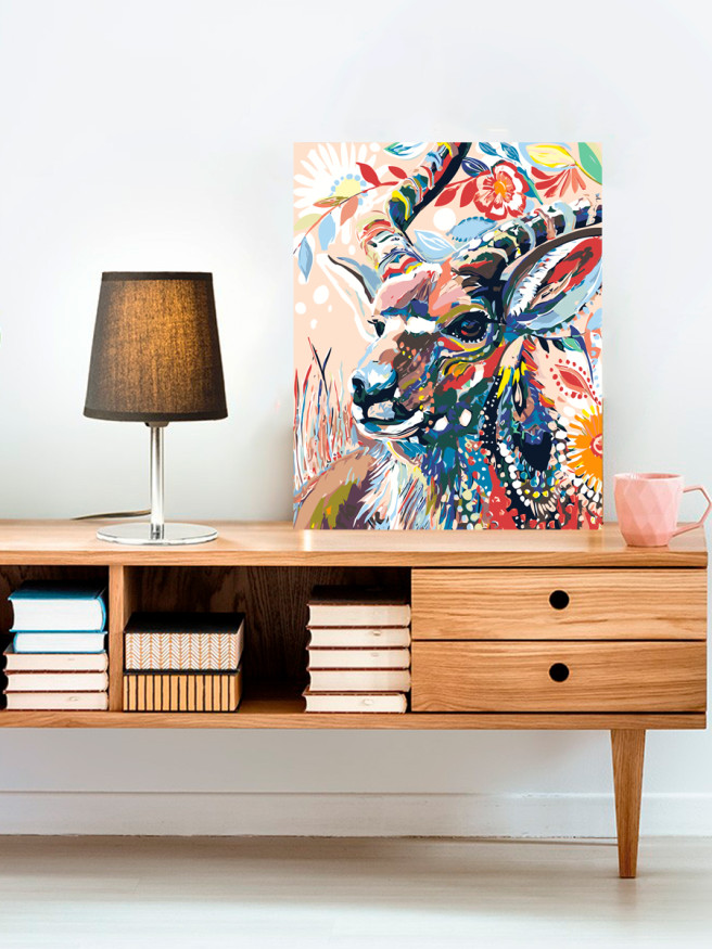 Raqamlar bo&amp;#039;yicha rasm &amp;quot;Tog&amp;#039; echkisi&amp;quot;