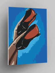 Картина по номерам &amp;quot;Высокие каблуки&amp;quot;