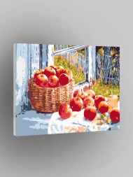 Raqamlar bo'yicha rasm "Savat olma"