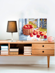 Raqamlar bo'yicha rasm "Savat olma"