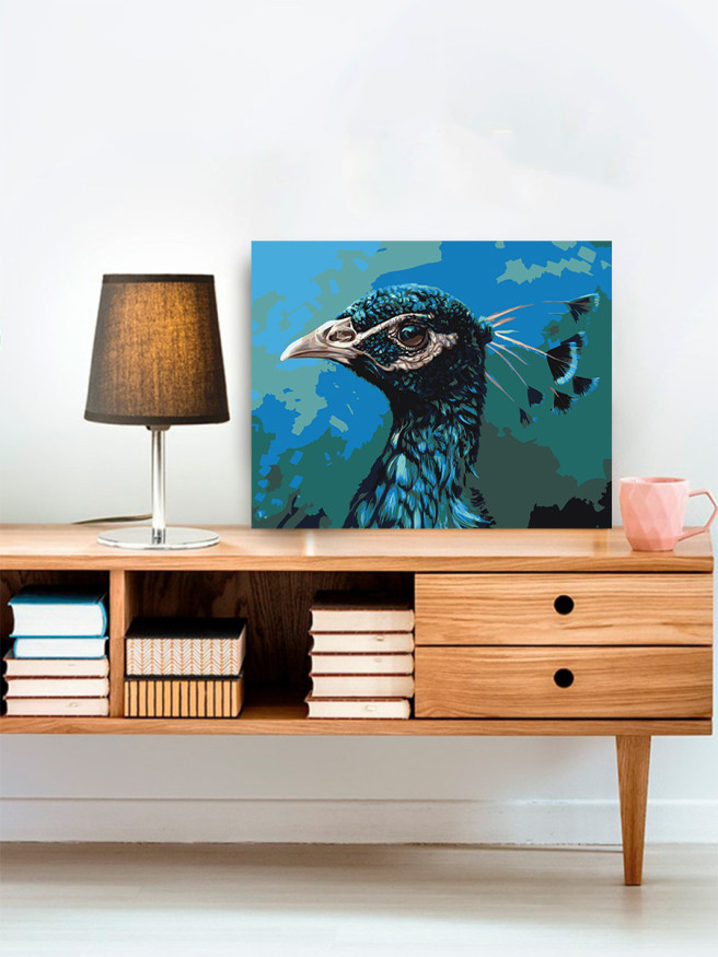 Raqamlar bo&amp;#039;yicha rasm &amp;quot;Noyob qush&amp;quot;