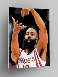 Картина по номерам &amp;quot;Баскетболист&amp;quot;