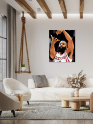 Картина по номерам &amp;quot;Баскетболист&amp;quot;