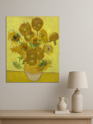 Постер на холсте "Ван Гог – Подсолнухи"