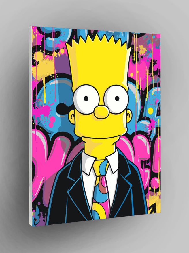 Raqamlar bo‘yicha rasm &amp;quot;Kostyumdagi Bart&amp;quot;