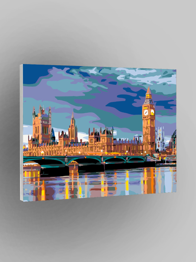 Raqamlar bo&amp;#039;yicha rasm &amp;quot;Big-Ben&amp;quot;