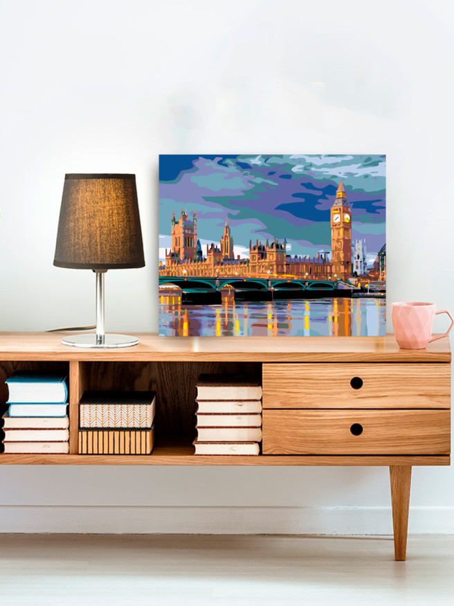 Raqamlar bo&amp;#039;yicha rasm &amp;quot;Big-Ben&amp;quot;