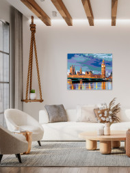 Raqamlar bo'yicha rasm "Big-Ben"