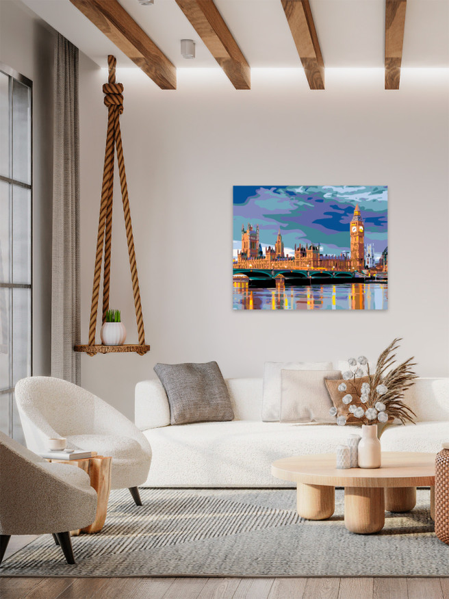 Raqamlar bo&amp;#039;yicha rasm &amp;quot;Big-Ben&amp;quot;