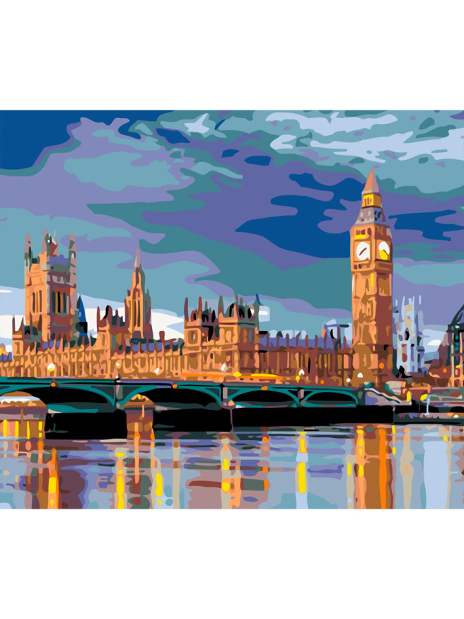 Raqamlar bo&amp;#039;yicha rasm &amp;quot;Big-Ben&amp;quot;