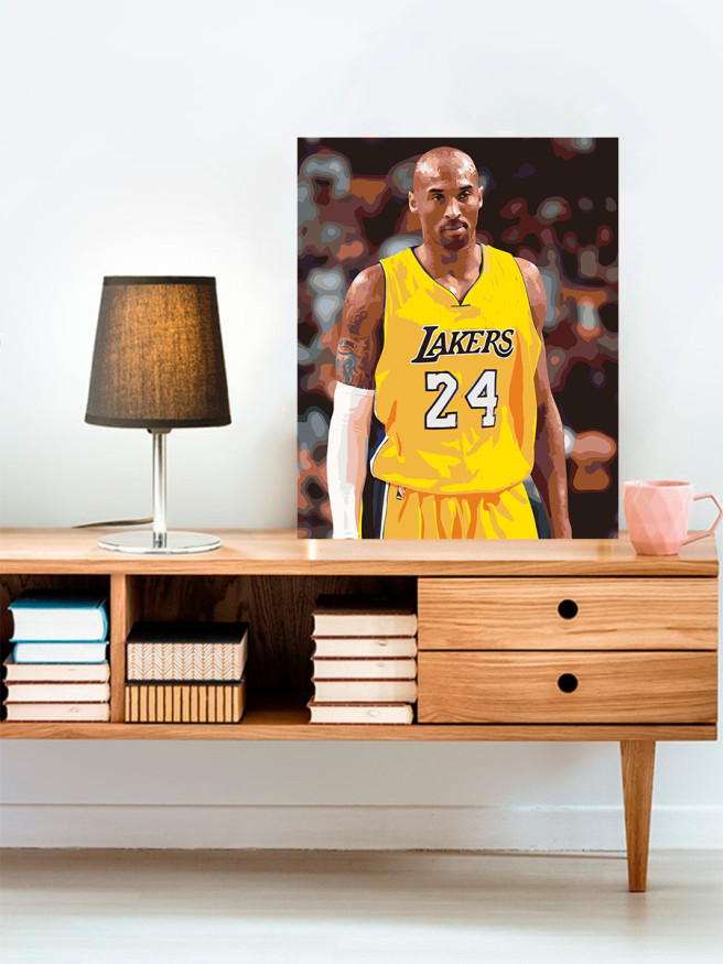 Картина по номерам &amp;quot;Баскетболист&amp;quot;