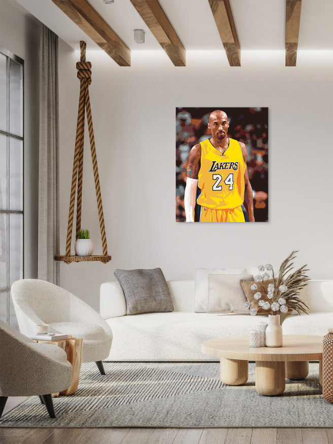 Картина по номерам &amp;quot;Баскетболист&amp;quot;