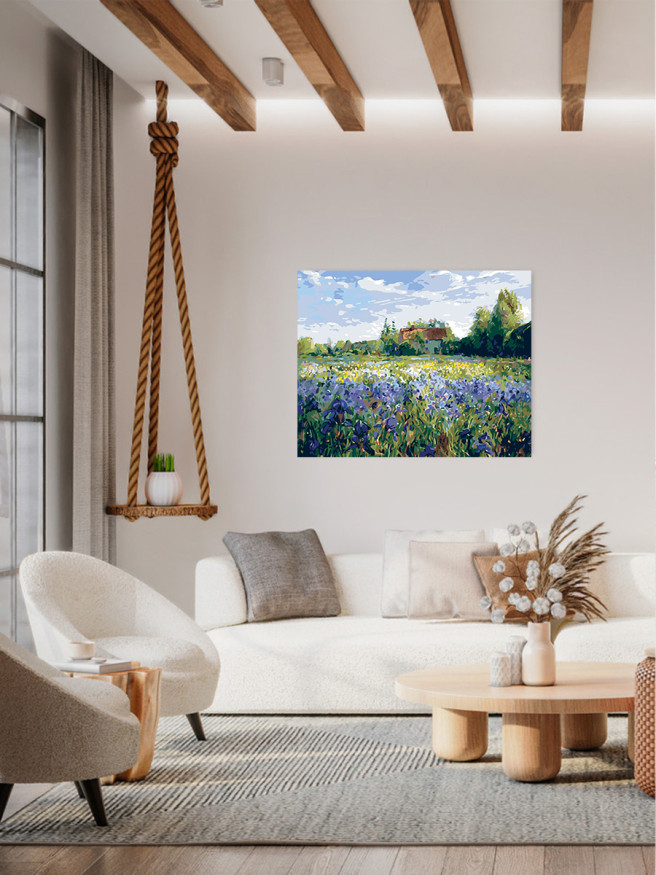 Raqamlar bo&amp;#039;yicha rasm &amp;quot;Rang-barang tabiat&amp;quot;