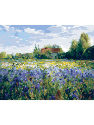 Raqamlar bo&#039;yicha rasm &quot;Rang-barang tabiat&quot;