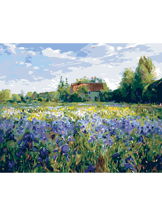 Raqamlar bo&amp;#039;yicha rasm &amp;quot;Rang-barang tabiat&amp;quot;