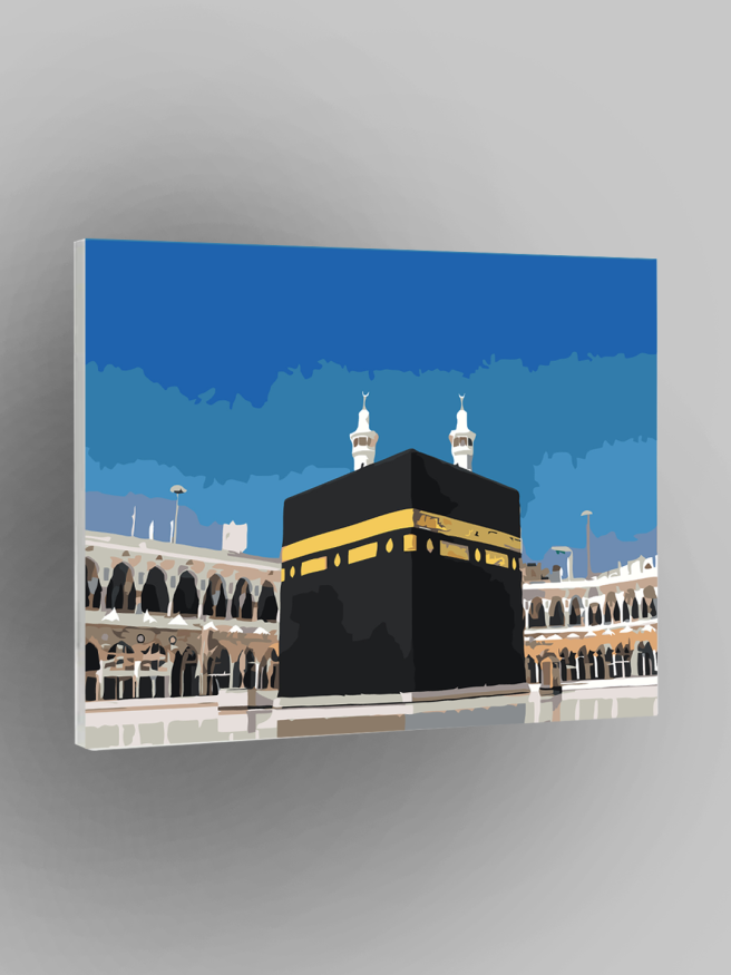 Raqamlar bo&amp;#039;yicha rasm &amp;quot;Muqaddas Ka&amp;#039;ba&amp;quot;