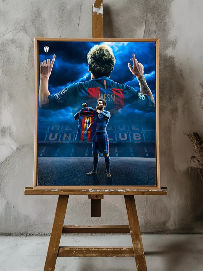 Постер на холсте &amp;quot;Месси: Момент славы&amp;quot;