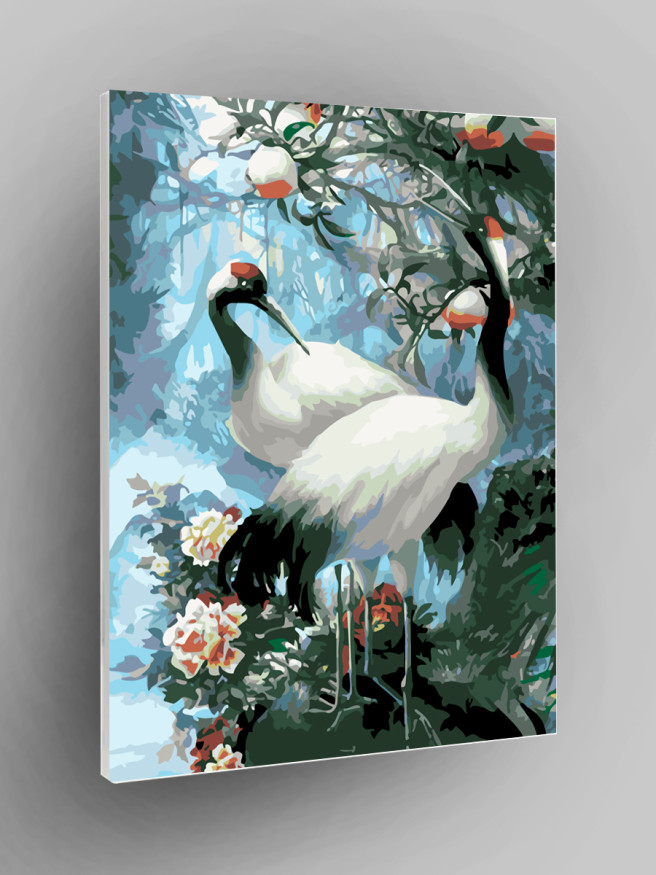 Raqamlar bo&amp;#039;yicha rasm &amp;quot;Laylaklar sevgisi&amp;quot;