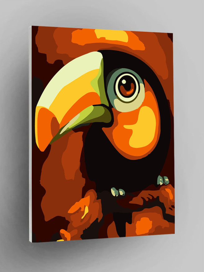 Raqamlar bo&amp;#039;yicha rasm &amp;quot;To&amp;#039;tiqush&amp;quot;