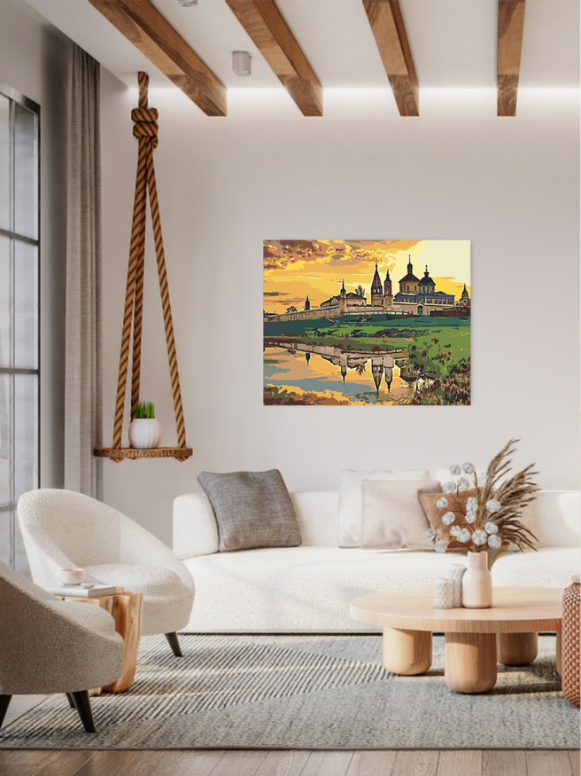 Raqamlar bo&amp;#039;yicha rasm &amp;quot;Qal&amp;#039;aning ko&amp;#039;rinishi&amp;quot;