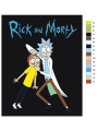 Raqamlar bo&amp;#039;yicha rasm &amp;quot;Rick and Morty&amp;quot;