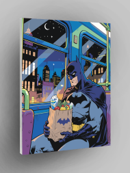 Raqamlar bo‘yicha rasm &quot;Ishdan keyin Betmen&quot;