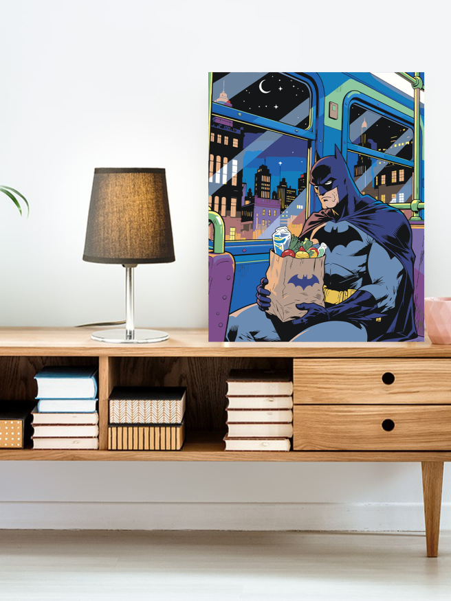 Raqamlar bo‘yicha rasm &amp;quot;Ishdan keyin Betmen&amp;quot;