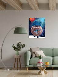 Raqamlar bo&#039;yicha rasm &quot;Yurakchalik ukki&quot;